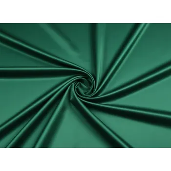 HEDVA ČESKÝ BROKÁT Odaska 163 HLADKÁ smaragdová