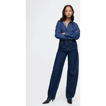 Dámské džíny Džíny pro ženy GAP Barrel High Rise 606287-00 Velikost: 29REG - standardní délka Tričko zdarma při nákupu nad 3000,-!