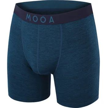 Boxerky Pánské boxerky MOOA MerinoSilk 6in Velikost: XXL / Barva: modrá