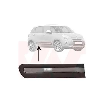 Lišta karosérie Ozdobná / ochranná lišta, dveře VAN WEZEL 1609406