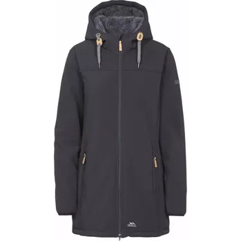 Dámská softshellová bunda Dámská softshellová bunda Trespass Kristen Trespass černá | šedá 3496485