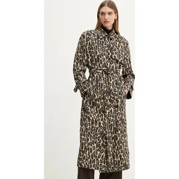 Dámský kabát Vlněný kabát Theory O0801408 hnědá 82A, vel. L