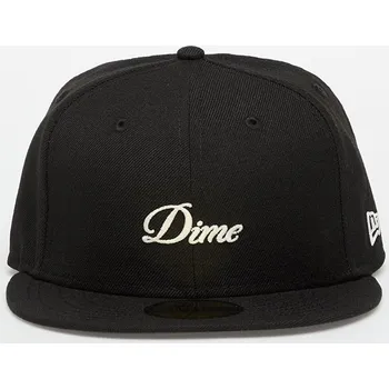 Kšiltovka Kšiltovka DIME x New Era Cursive Cap Black 7 3/8