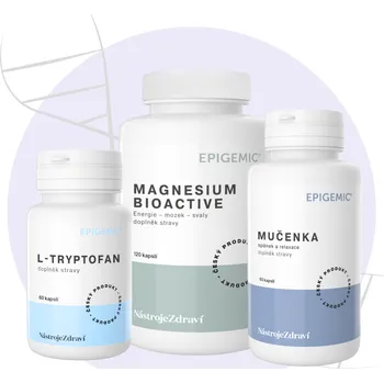 Přípravek na podporu paměti a spánku Epigemic® Dárkové balení POKOJNÝ SPÁNEK – Epigemic
