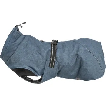 Obleček pro psa TRIXIE Výprodej - Zateplený zimní kabátek RIOM, tmavá modrá S:40cm, hruď:44-60cm, krk: do 42cm