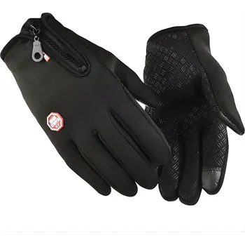 Cyklistické rukavice Univerzální sportovní rukavice Černá/M/L