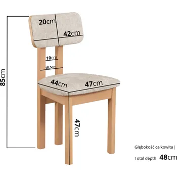 Jídelní židle DIVO 4 Černá Cremona 95