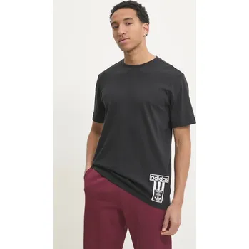Pánské oblečení Bavlněné tričko adidas Originals Adibreak JD4194 černá 99X, vel. L
