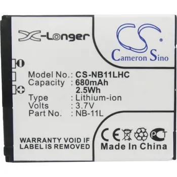 Baterie Cameron Sino CS-NB11LHC pro Canon ELPH 110 HS - neoriginální