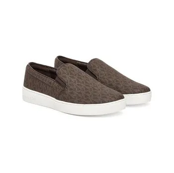 Dámské tenisky Tenisky MICHAEL Michael Kors Keaton Slip On 43F7KTFP1B Hnědá 35