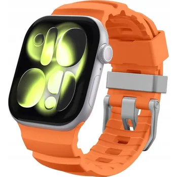 Řemínek na hodinky Řemínek Spigen pro Apple Watch 0mm oranžový