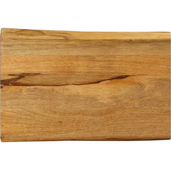 Konferenční stolek vidaXL Stolní deska živá hrana 60x40x3,8 cm masivní hrubý mangovník [370776] Barva: Mangovníkové dřevo (dubová povrchová úprava)