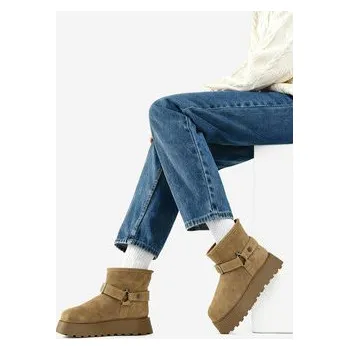 Dámská zimní obuv G-Star Raw Sněhule CEO-ZEHRA-01 Béžová 40