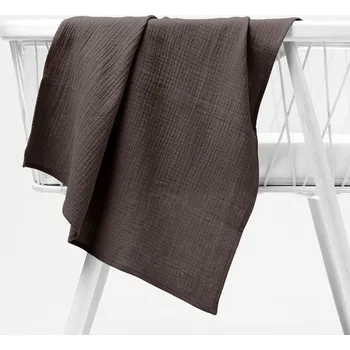 látková plena Mušelínová plena/dečka Nature MSN-069 Kakaově hnědá 120x120 cm