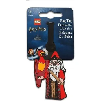 Figurka LEGO Harry Potter Jmenovka na zavazadlo - Albus Brumbál