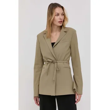 Dámské sako Sako Samsoe Samsoe F22100087 zelená 81X, vel. S