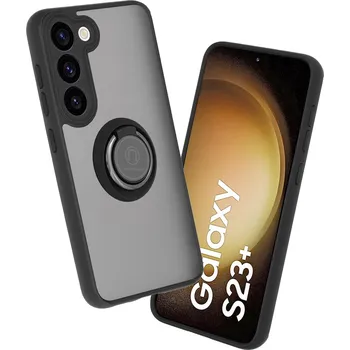 Pouzdro na mobilní telefon Techsuit Glinth Samsung Galaxy S23 Plus Černá