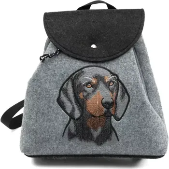 Dámská vesta Batůžek Eko filc pes