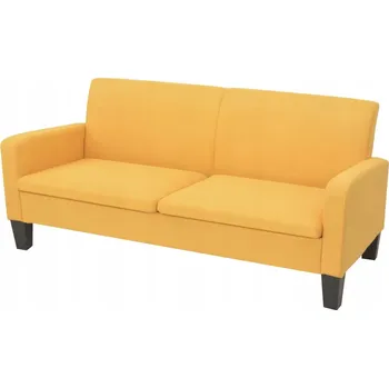 Pohovka Pohovka VidaXL 180 x 65 cm látka žlutá