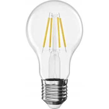 Žárovka EMOS LED žárovka Filament A60 / E27 / 3,4 W (40 W) / 470 lm / neutrální bíl