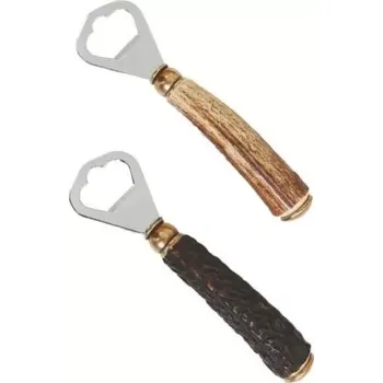 Otvírák Otvírák ARTURE z jeleního shozu se staromosaznou čepičkou