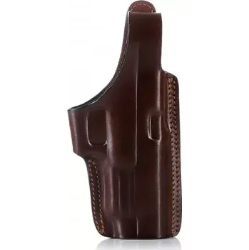 Příslušenství pro sportovní střelbu Luxusní kožené pouzdro na pistoli Falco (CZ, HK, Glock, Ruger)