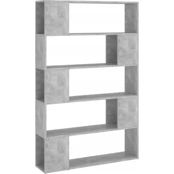 Knihovna Regál VidaXL 24 x 155 x 100 cm, světle betonový vzhled