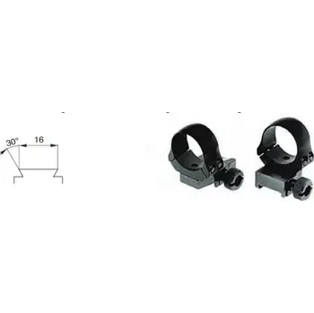 Příslušenství pro sportovní střelbu Montáž Recknagel pro Tikka, CZ527 (16mm) oka 30mm