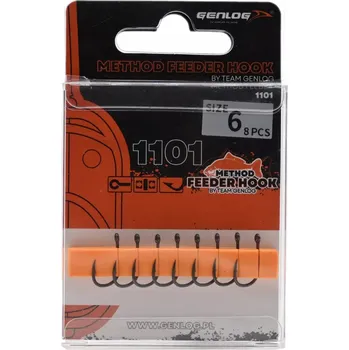 Rybářský háček Háčky na zem s protihrotem Genlog 1101 Classic Boilie 8 ks