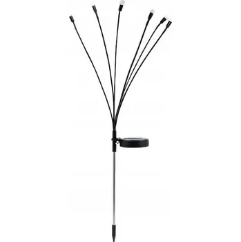 Venkovní osvětlení Solární lampa zapichovací Eko-Light černá 70 cm 1 ks