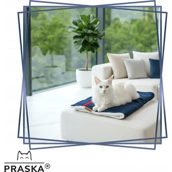 Obraz PRASKA PENTHOUSE Deka pro kočky psa dítěte 60x50 cm PREMIUM Collection