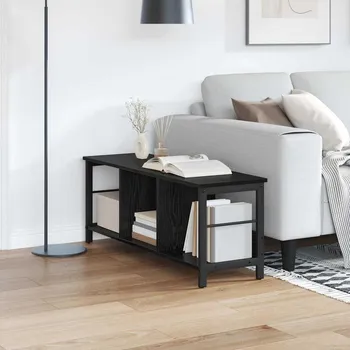 Knihovna Knihovna Černý dub 102 x 32 x 40,5 cm kompozitní dřevo