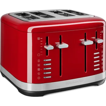 Toustovač KitchenAid, Toastovač na 4 plátky KitchenAid červený - Formadore