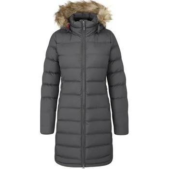Rab Womens Deep Cover Parka, graphene - dámský péřový kabát XL + Doprava zdarma