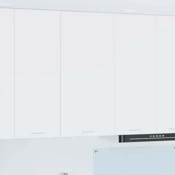 Příborník do zásuvky Závěsná skříňka Riga Bílá 50 x 31 x 100 cm kompozitní dřevo