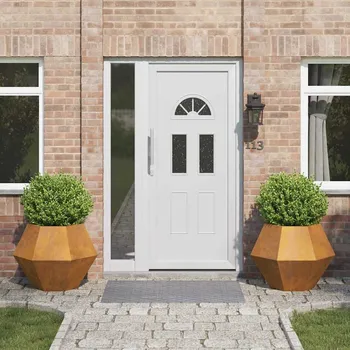 Truhlík Truhlík 2 pcs Rezavá 75 x 75 x 60 cm Povětrnostně odolná ocel