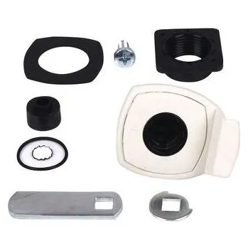 Příslušenství ke karavanu Zámek ZADI pro servisní dvířka barva bílá