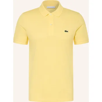 Pánská košile Lacoste Pánská Polokošile Z Piké Slim Fit, žlutá, L