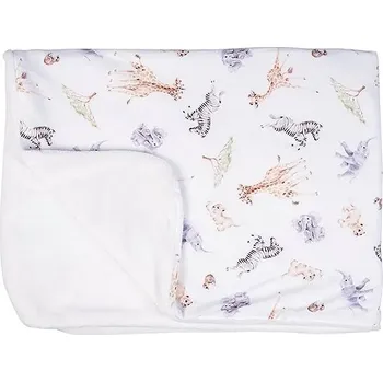 Dětská deka Wrendale Designs Dětská deka Africká zvířátka