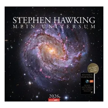 Kalendář Stephen Hawking Kalender 2026 (DE)