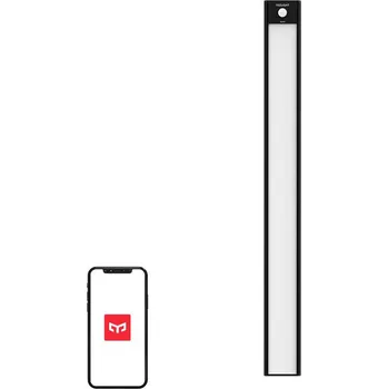 Noční světlo Yeelight světlo se senzorem do šatníku 40 cm - černé 4000 K