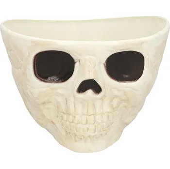 Miska Lebka – halloweenská dekorace a nádoba na svačinu