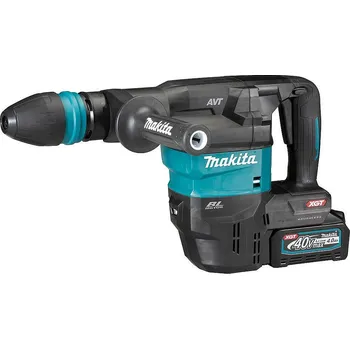 Pneumatické kladivo Makita HM001GM201 aku bourací kladivo sdsmax s AWS Li-ion XGT 40V/4,0Ah,kufr + sada 1911V6-0