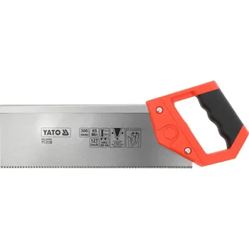 Ruční pilka Pila na dřevo hřebenovka 12 zubů 300 mm YT-3130