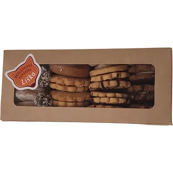 Pečivo Bezlepková pekárna Liška – Vánoční cukroví bez lepku 200g