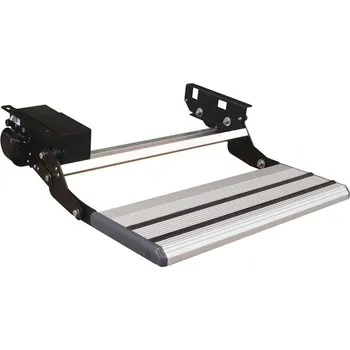 Příslušenství ke karavanu Elektrický výklopný schůdek Lippert série S varianta Šířka schodu: 695 mm