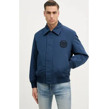 Pánská větrovka Bunda BOSS Orange Ohot 50556000 modrá 55X, vel. 48