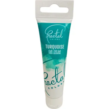 Potravinářské barvivo Gelová barva Fractal 30 g (více variant) Barva: TURQUISE