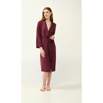 Dámské pyžamo Vamp Dámský zimní župán z mikromodalu 23124