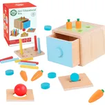 Woopie Green Montessori dřevěný vzdělávací šuplík